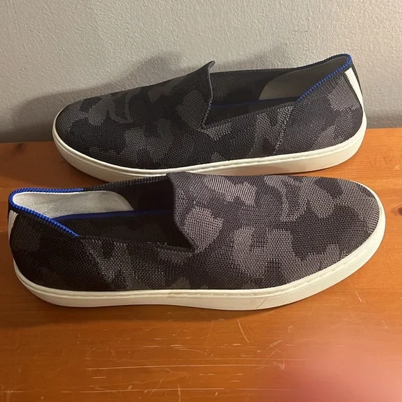PRICE FIRM🚨 Rothy’s Gray Camo Sneakers 9.5 - Picture 8 of 9